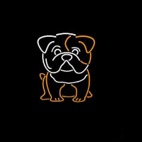 Bull Dog Neonskylt