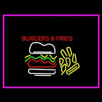 Burgers And Fries Neonskylt