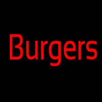 Burgers Neonskylt