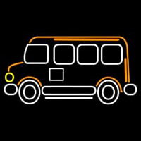 Bus Icon Neonskylt