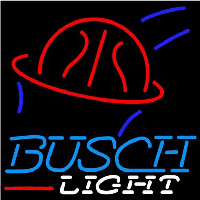 Busch Light Basketball Beer Sign Neonskylt