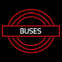 Buses Roundel Logo Neonskylt