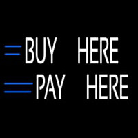 Buy Here Pay Here Neonskylt
