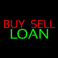 Buy Sell Loan Neonskylt