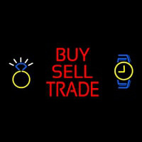 Buy Sell Trade Neonskylt