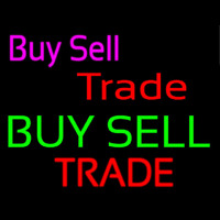 Buy Sell Trade Neonskylt