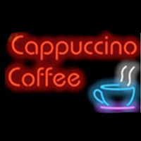 CAPPUCCINO COFFEE Neonskylt