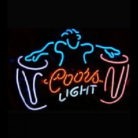 COORS LIGHT DRUM Neonskylt