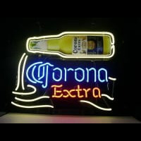 CORONA EXTRA BEER Neonskylt