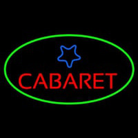 Cabaret Star Logo Neonskylt