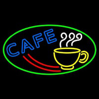Cafe With Coffee Mug Neonskylt