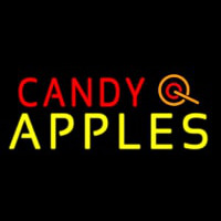 Candy Apples Apple Neonskylt