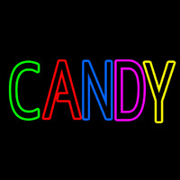 Candy Neonskylt