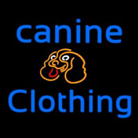 Canine Clothing Neonskylt