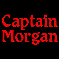 Captain Morgan Red Beer Sign Neonskylt