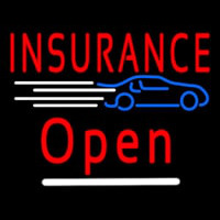 Car Insurance Open Neonskylt