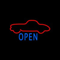 Car Logo Open Neonskylt