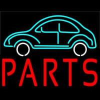 Car Logo Red Parts Neonskylt