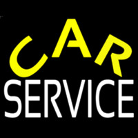 Car Service Neonskylt