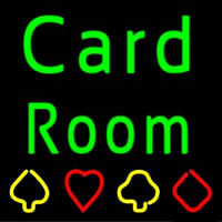 Card Room Neonskylt
