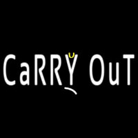 Carry Out Neonskylt