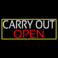 Carry Out Open Neonskylt