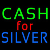 Cash For Silver Neonskylt