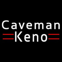 Caveman Keno 1 Neonskylt