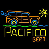 Cerveza Pacifico Sun Bus Neonskylt
