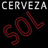 Cerveza Sol Neonskylt