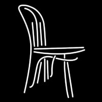 Chair Neonskylt