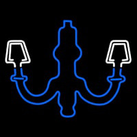 Chandelier Logo Neonskylt