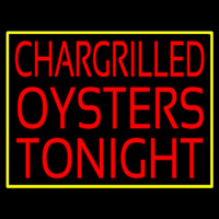 Chargrilled Oysters Tonight Neonskylt