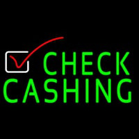 Check Cashing Neonskylt