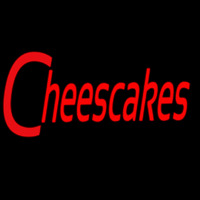 Cheesecakes Neonskylt