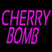 Cherry Bomb Neonskylt