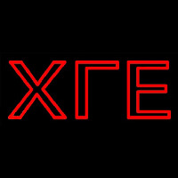Chi Gamma Epsilon Neonskylt
