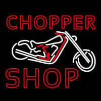 Chopper Shop Neonskylt