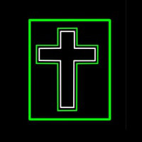 Christian Cross Series Neonskylt