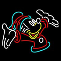 Christmas Mickey Mouse Neonskylt