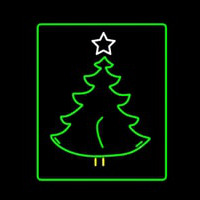 Christmas Tree Logo Neonskylt