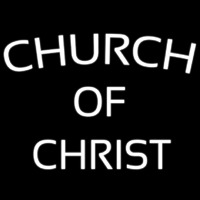 Church Of Christ Block Neonskylt