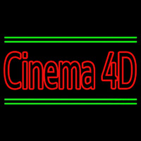 Cinema 4d With Line Neonskylt