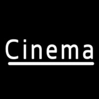 Cinema Cursive Neonskylt