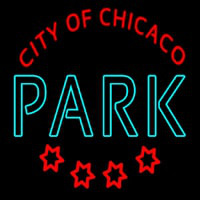 City Of Chicanco Park Neonskylt