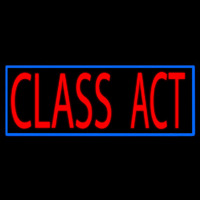 Class Act Border Neonskylt