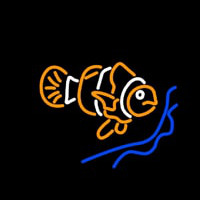 Clown Fish Neonskylt