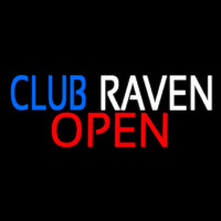 Club Raven Neonskylt