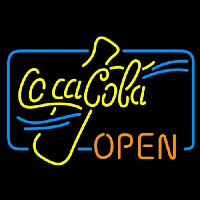 Coca Cola Open Neonskylt