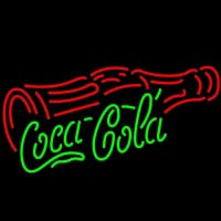 Coca Cola With Cross Bottle Giant Neonskylt